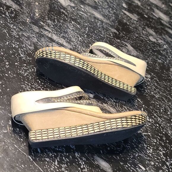 MODZORI WOMEN'S VALENCIA REVERSIBLE VEGAN WEDGE FLIPS SANDAL R3 - Picture 9 of 16